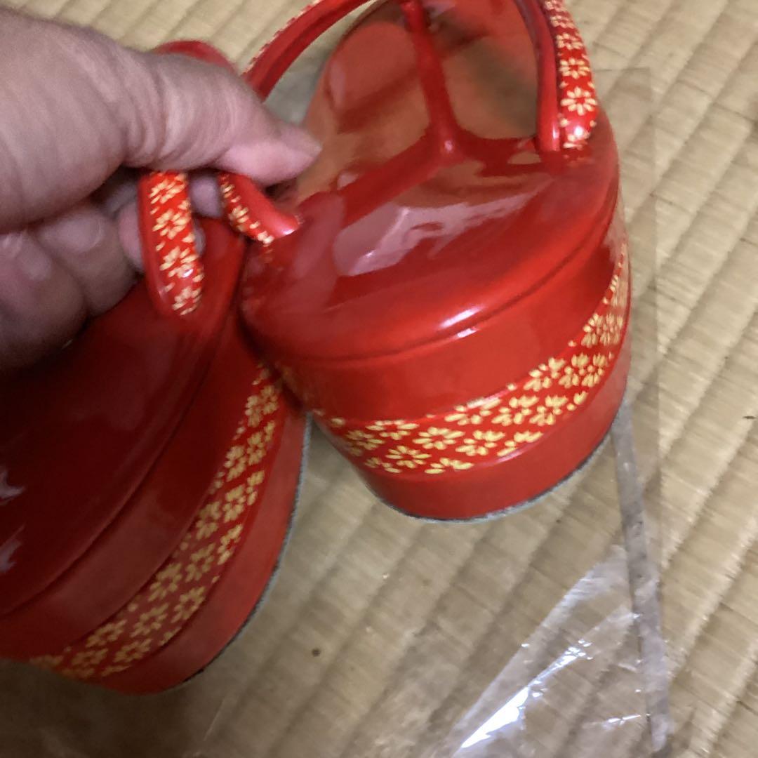 七五三七歳用フルセット　帯幅18センチ草履21、5センチ