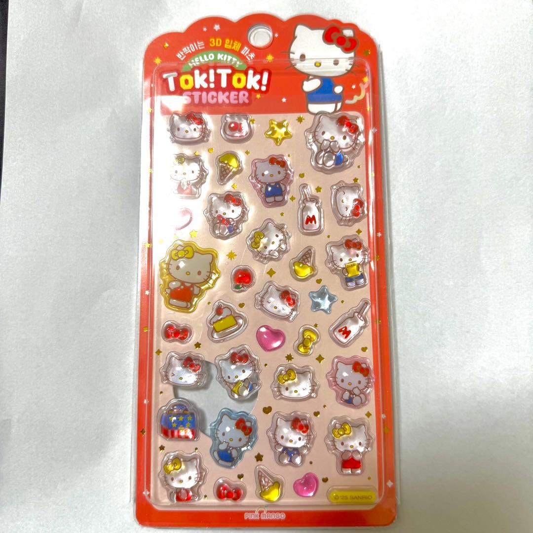 【専用ページ】韓国限定 サンリオ Tok!Tok! 3Dシール375枚