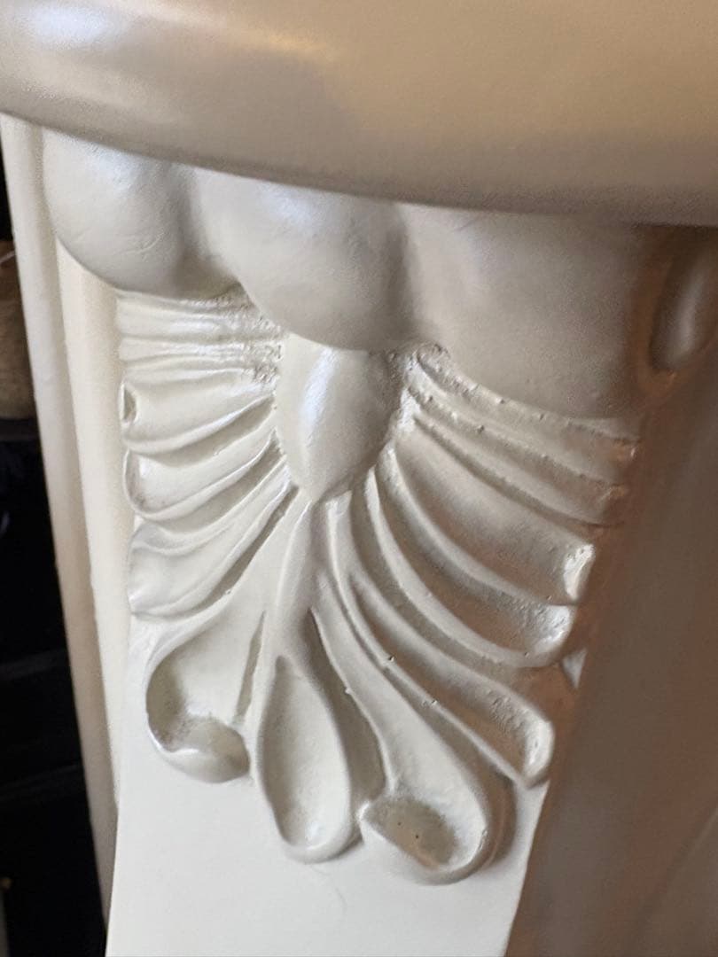 マントルピース アイボリー　フレンチ ロココ調