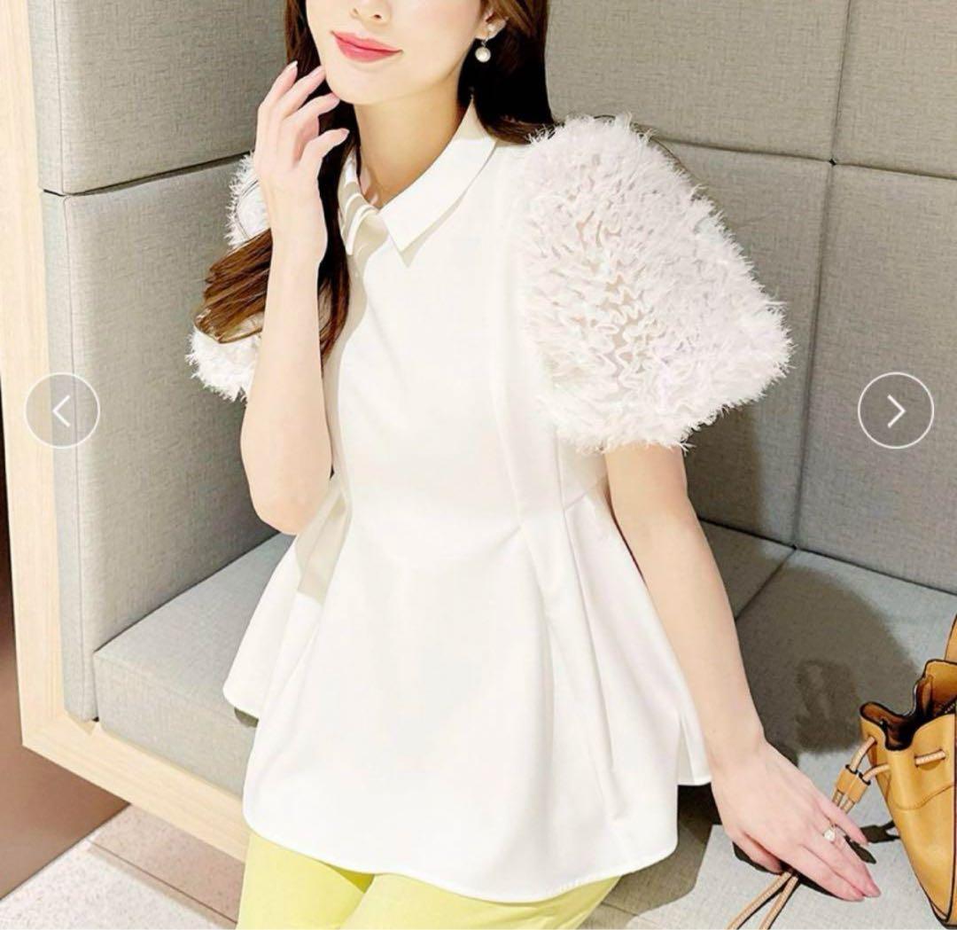 襟付きデザインブラウス CELFORD セルフォード