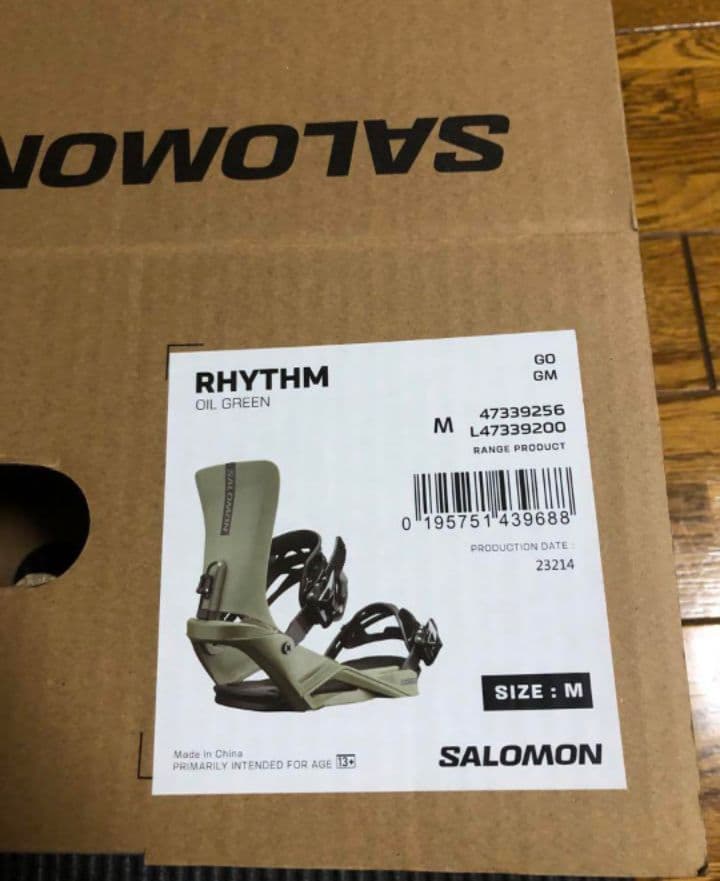 【SALOMON】 RHYTHM サロモン リズム23-24