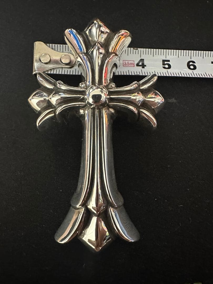 クロムハーツ DBL CH CRS LRG/ラージダブルCHクロス ペンダント