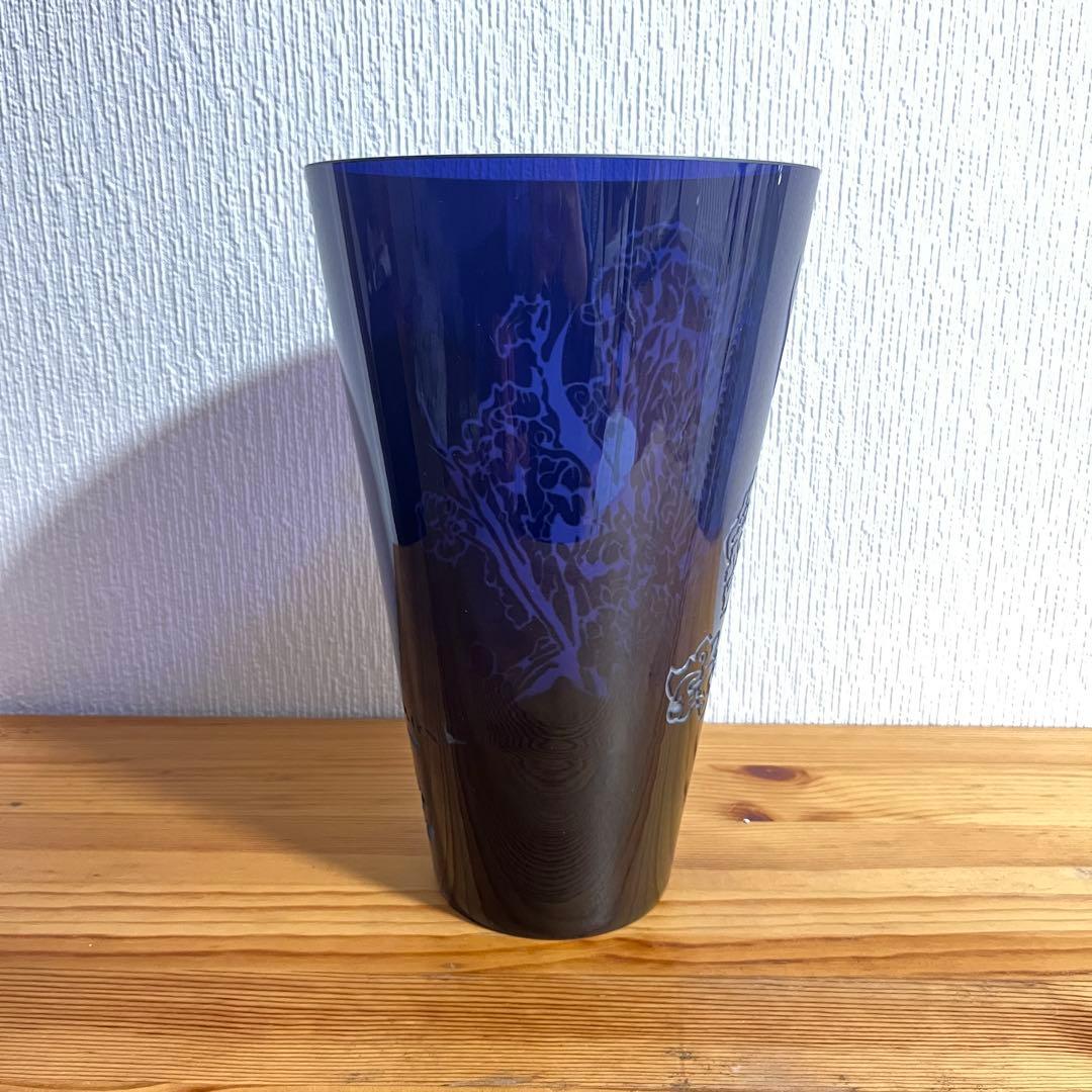  Leerdam ゴッホ アイリス 花瓶 28cm 未使用