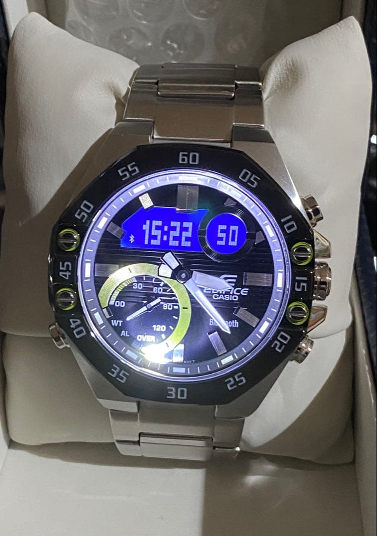 美品 CASIO カシオ EDIFICE エディフィス Bluetooth