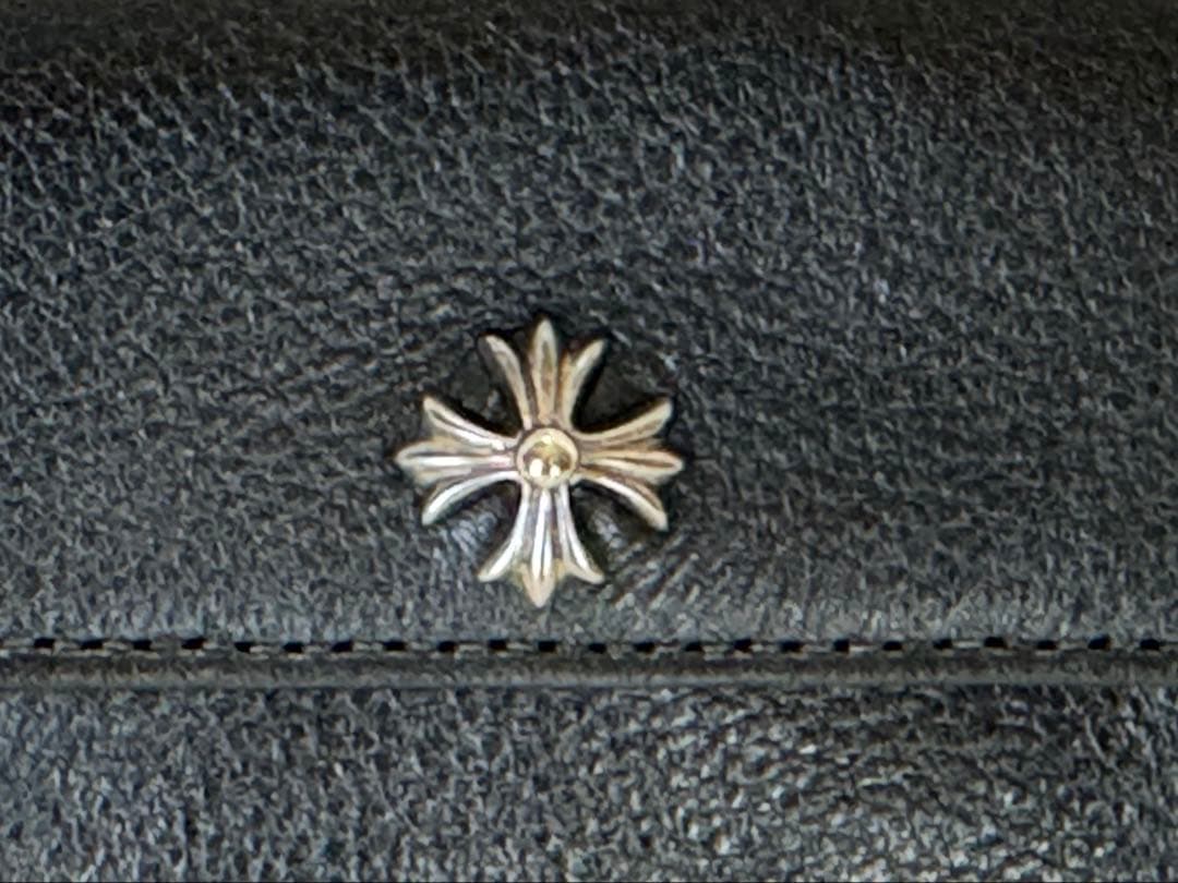 【新品 未使用】クロムハーツ　タイニー ウォレット 財布 ケース レザー