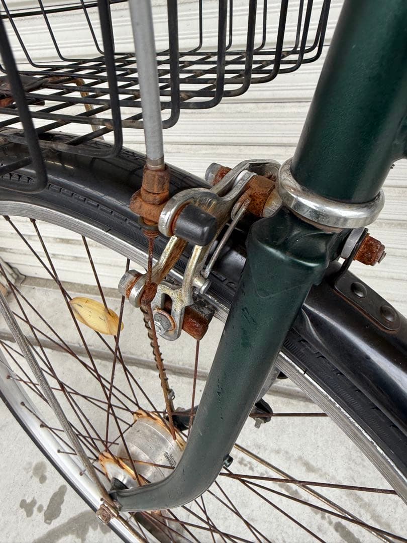 20 自転車 大阪市 【取りに来て頂ける人】 限定 27インチ 変速付き