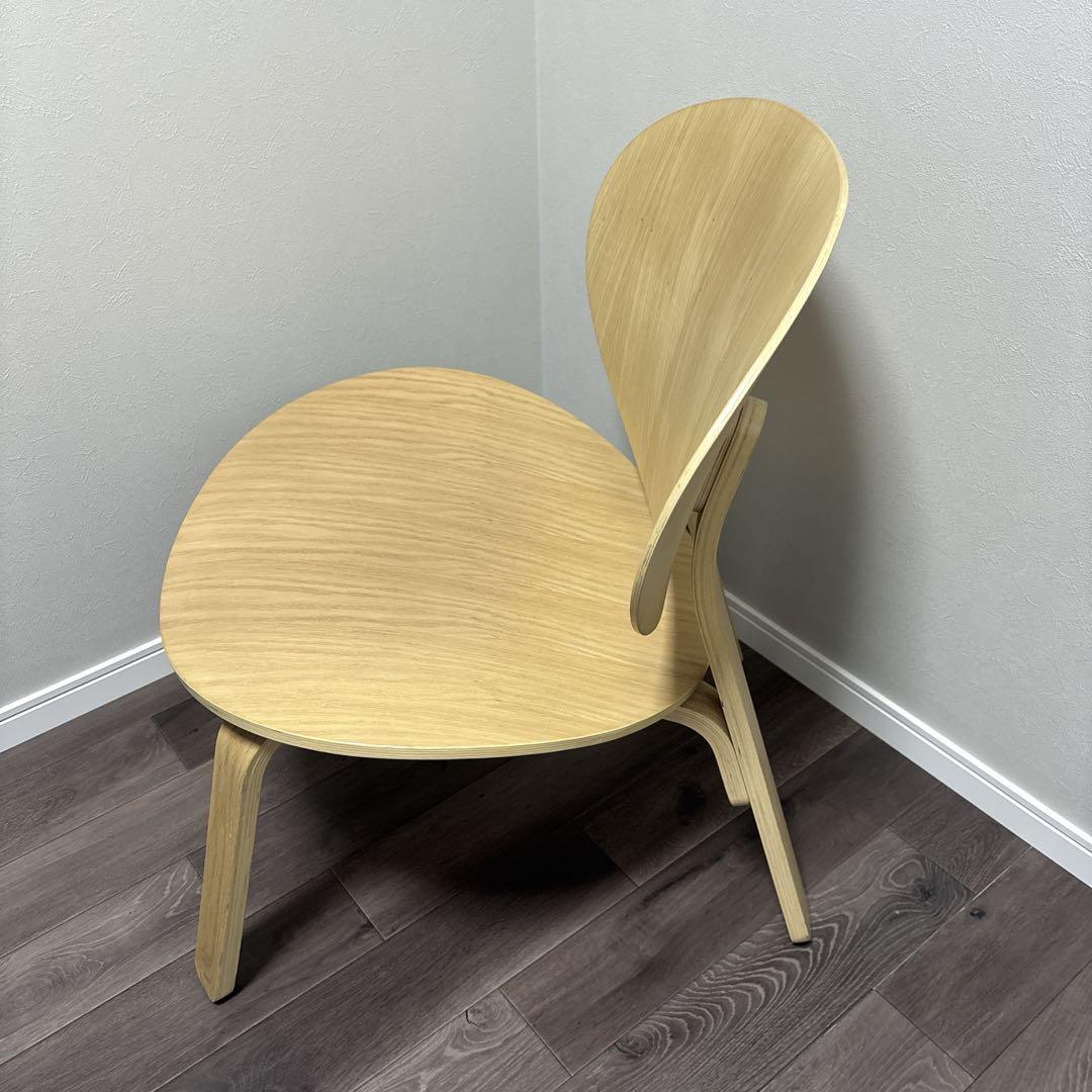 IKEA イージーチェア　フローセット　ワイドチェア　ホワイトステイン　オーク