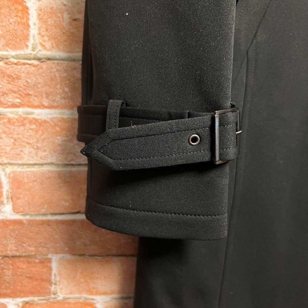(新品)MAJI ストレッチステンカラーコート　SOLOTEX 黒　2way