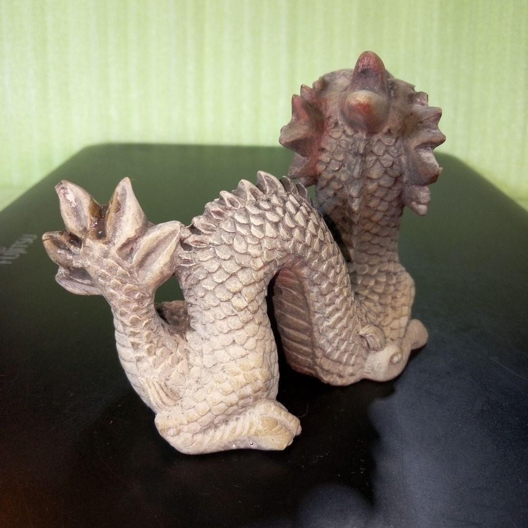 龍の置物　 竜　辰　たつ　ドラゴン　dragon　コンパクト　フィギュア