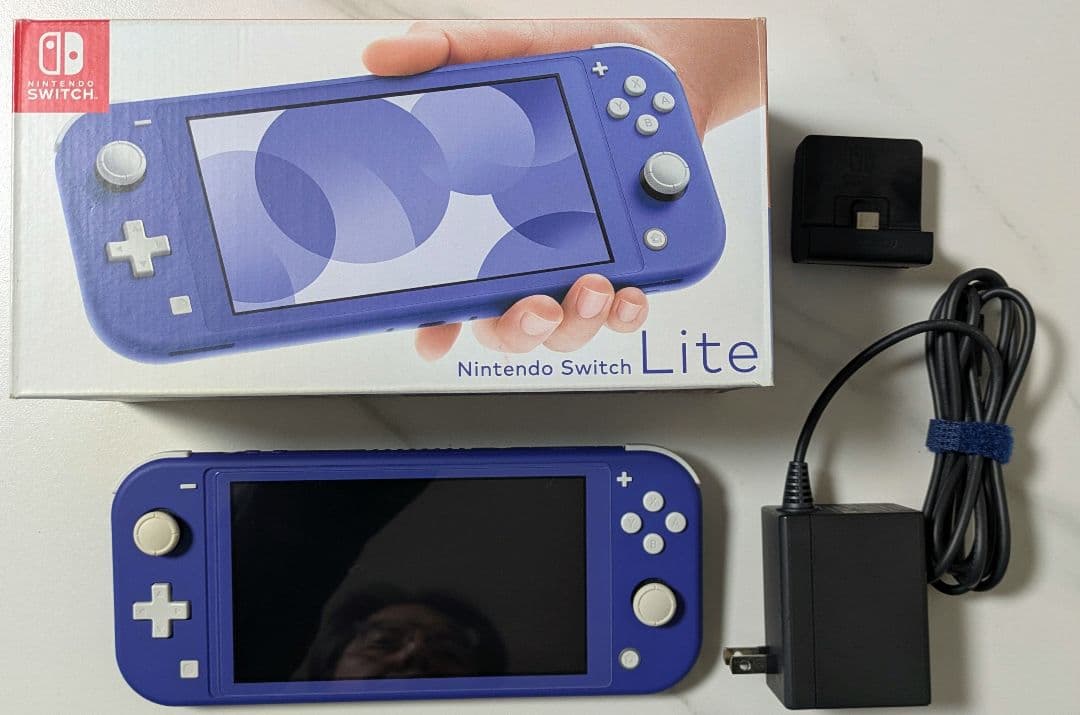 Nintendo Switch Lite ブルー 本体 充電スタンド