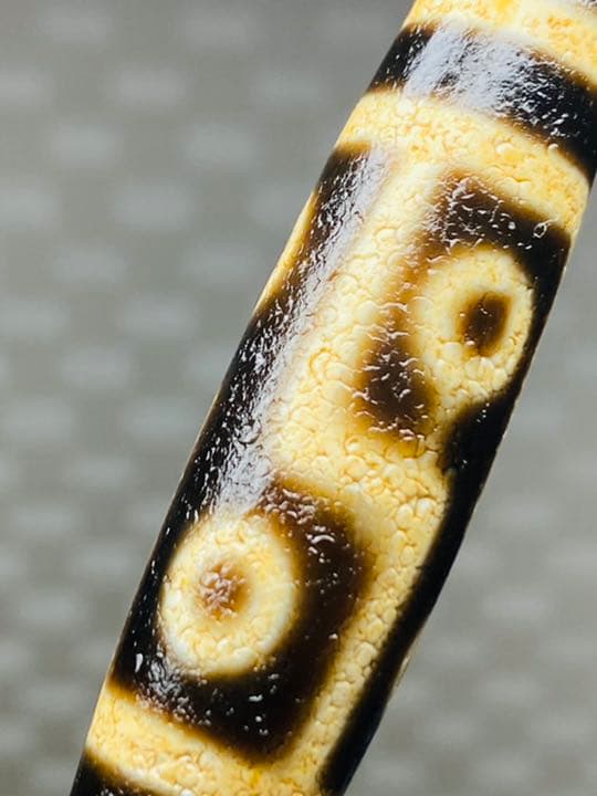 老天珠　六眼龍眼天珠　天珠　59.4㍉　凄まじいパワー　交通安全、災難を防く