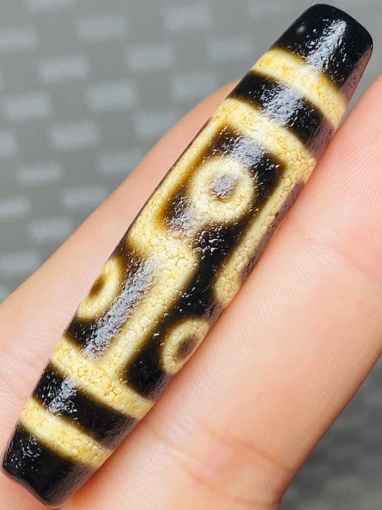 老天珠　六眼龍眼天珠　天珠　59.4㍉　凄まじいパワー　交通安全、災難を防く