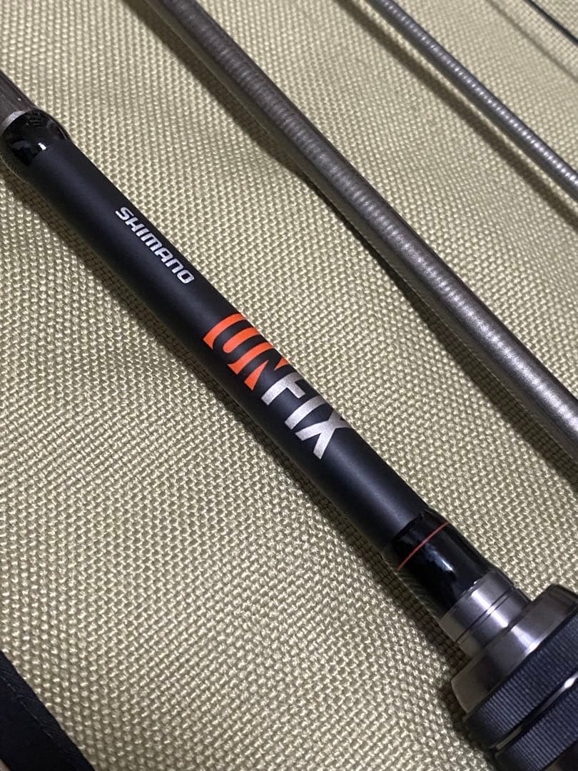 SHIMANO UNFIX ルアーロッド 収納ケース付き