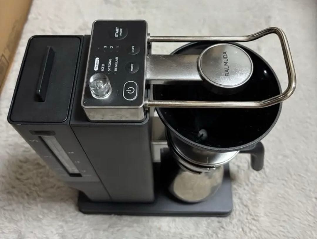 バルミューダ　コーヒーメーカー　説明書付き