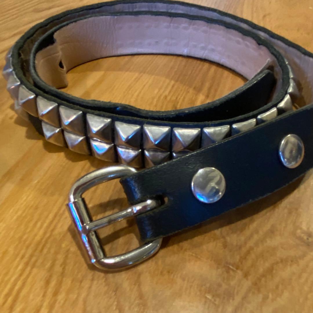 WENDYS OF LONDON ウェンディーズ　二連スタッズレザーベルト