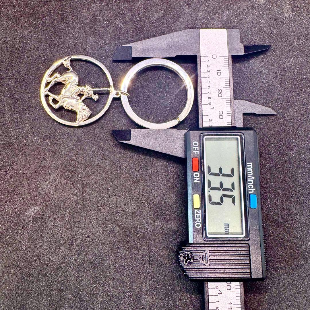 幸運　ホース　ジョッキー　ホース　モチーフ ビンテージ　キーリング　ティファニー