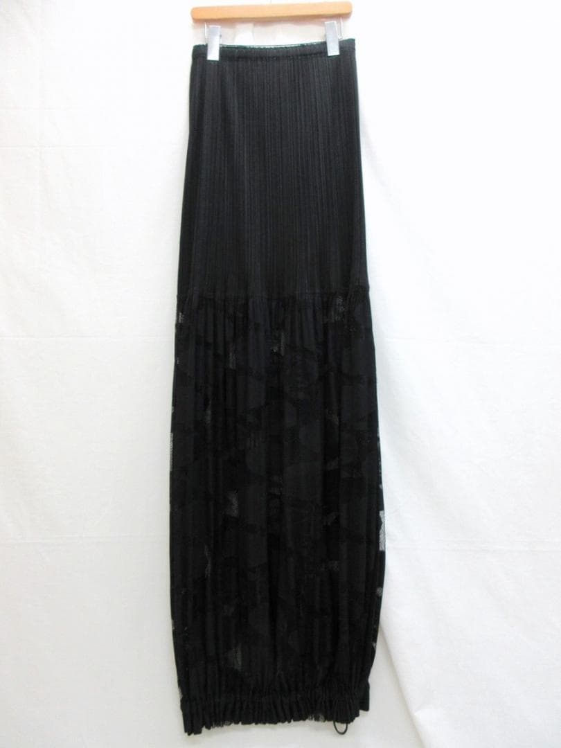 プリーツプリーズ プリーツ切替スカート PP83-JG574 イッセイミヤケ