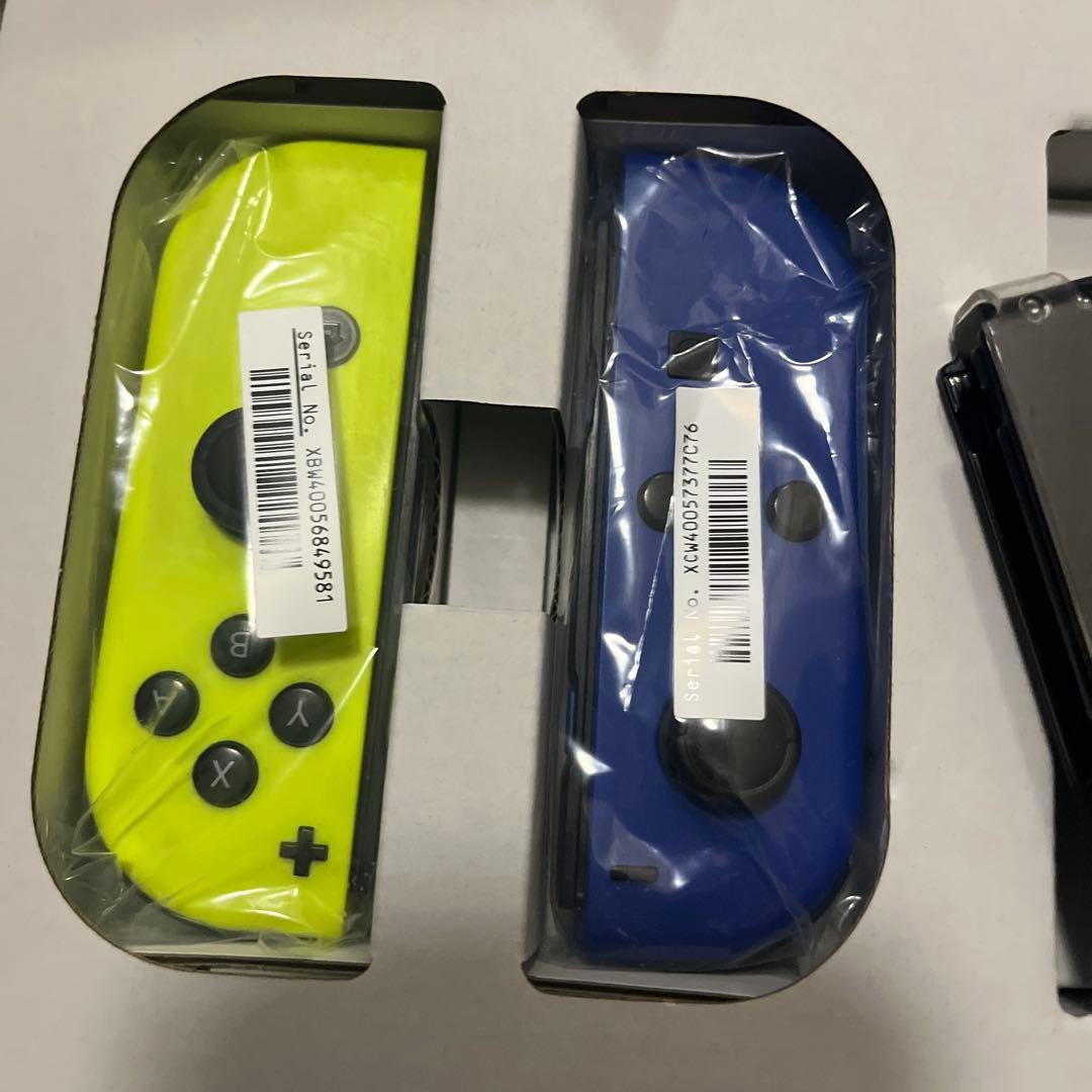 Nintendo Switch 本体 イエロー/ブルージョイコン　限定セール