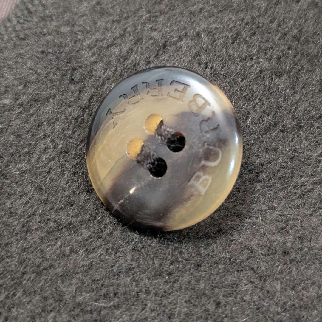 バーバリーロンドン♡アンゴラ チェスター コート 40 ブラウン 内ノバチェック