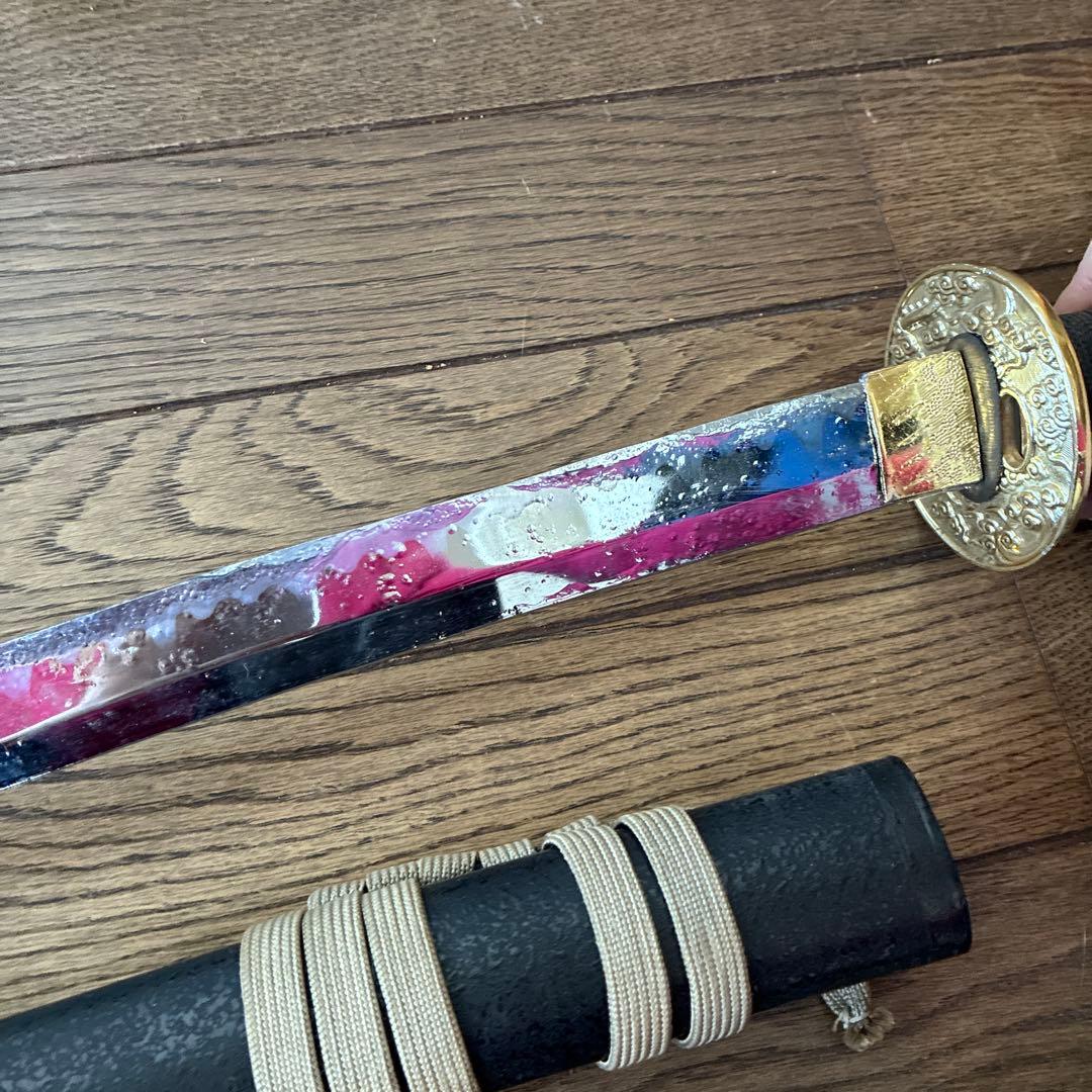 刀飾り　台付き