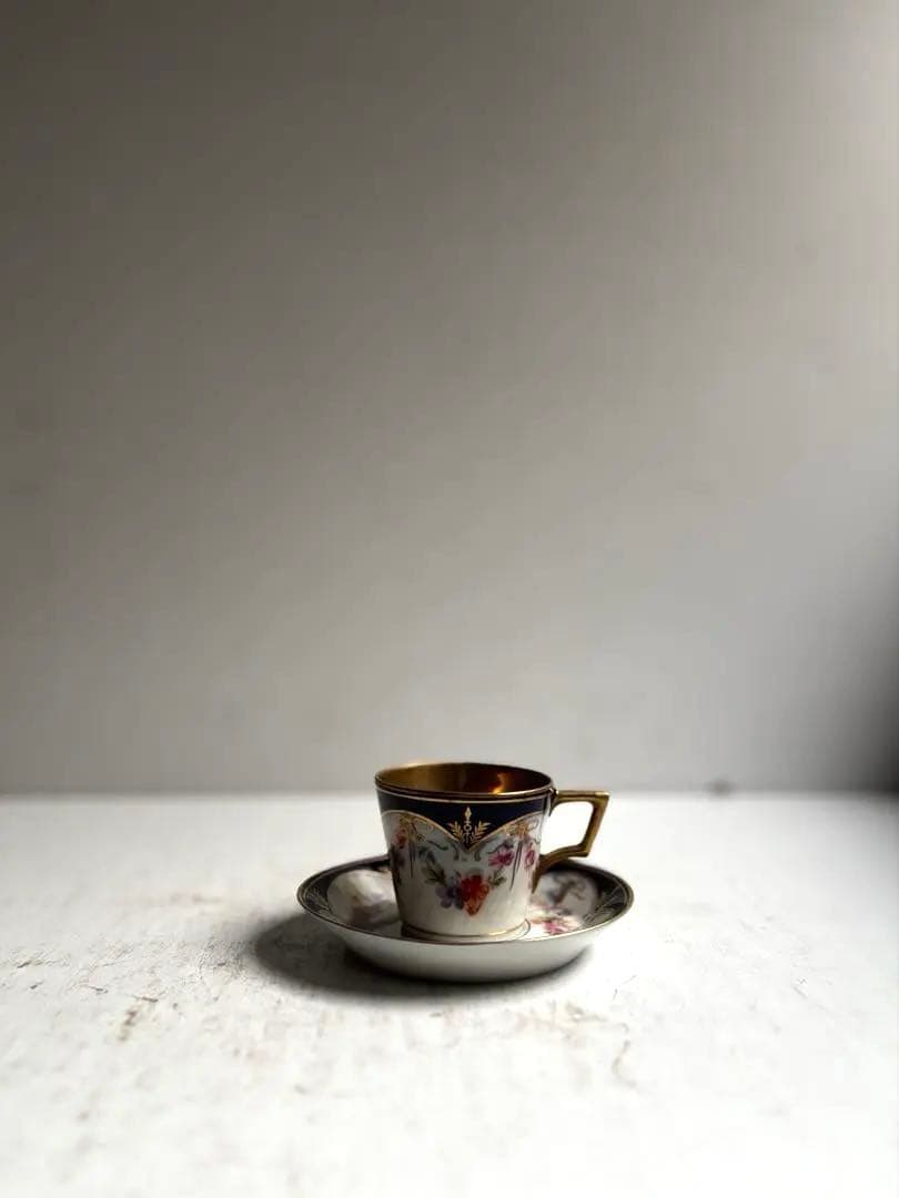 800 アンティーク DRESDEN ドレスデン ドイツ カップ&ソーサー