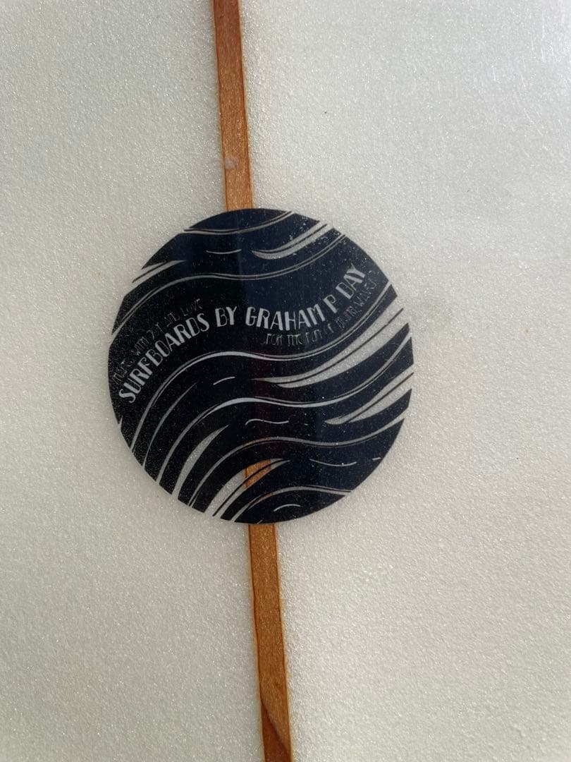 レトロツインフィッシュ5.10厚さ浮力あり