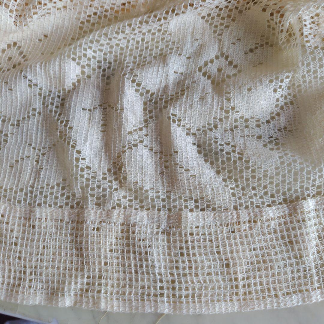 フランスアンティーク　カーテンペア