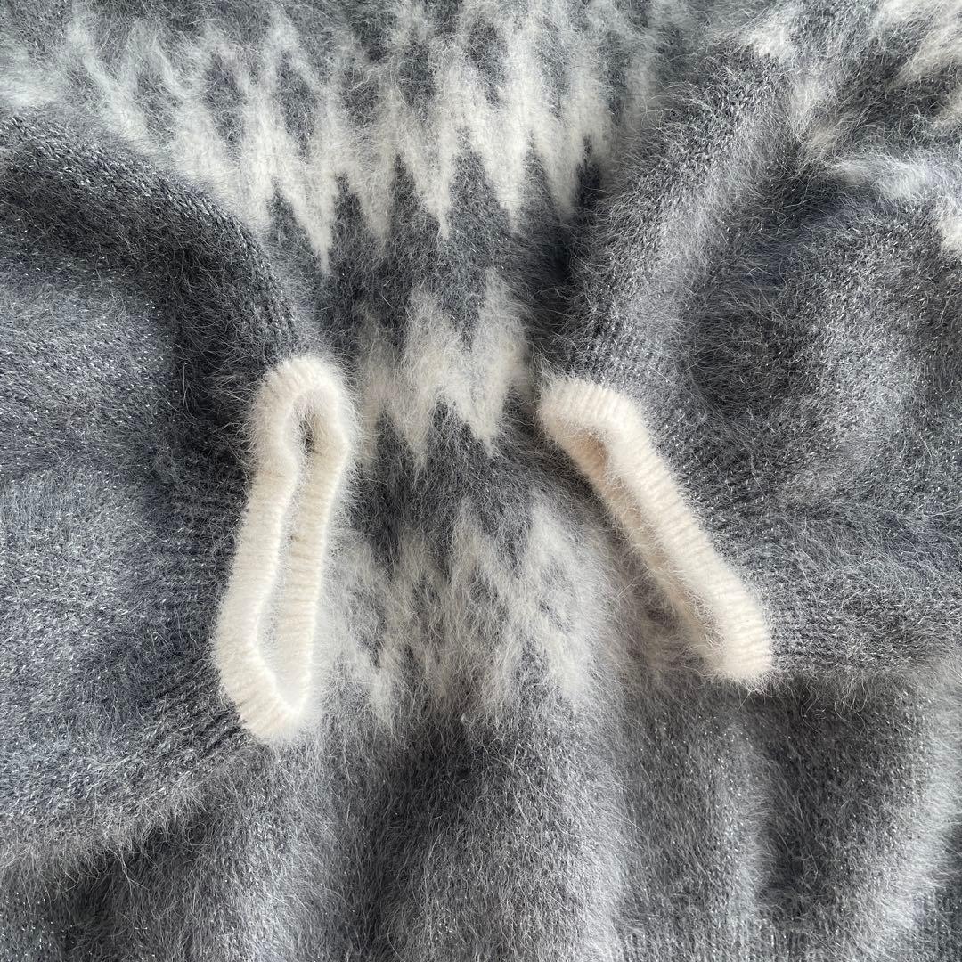 ラルです　今期　UNITED ARROWS フォックスカシミヤ ニット