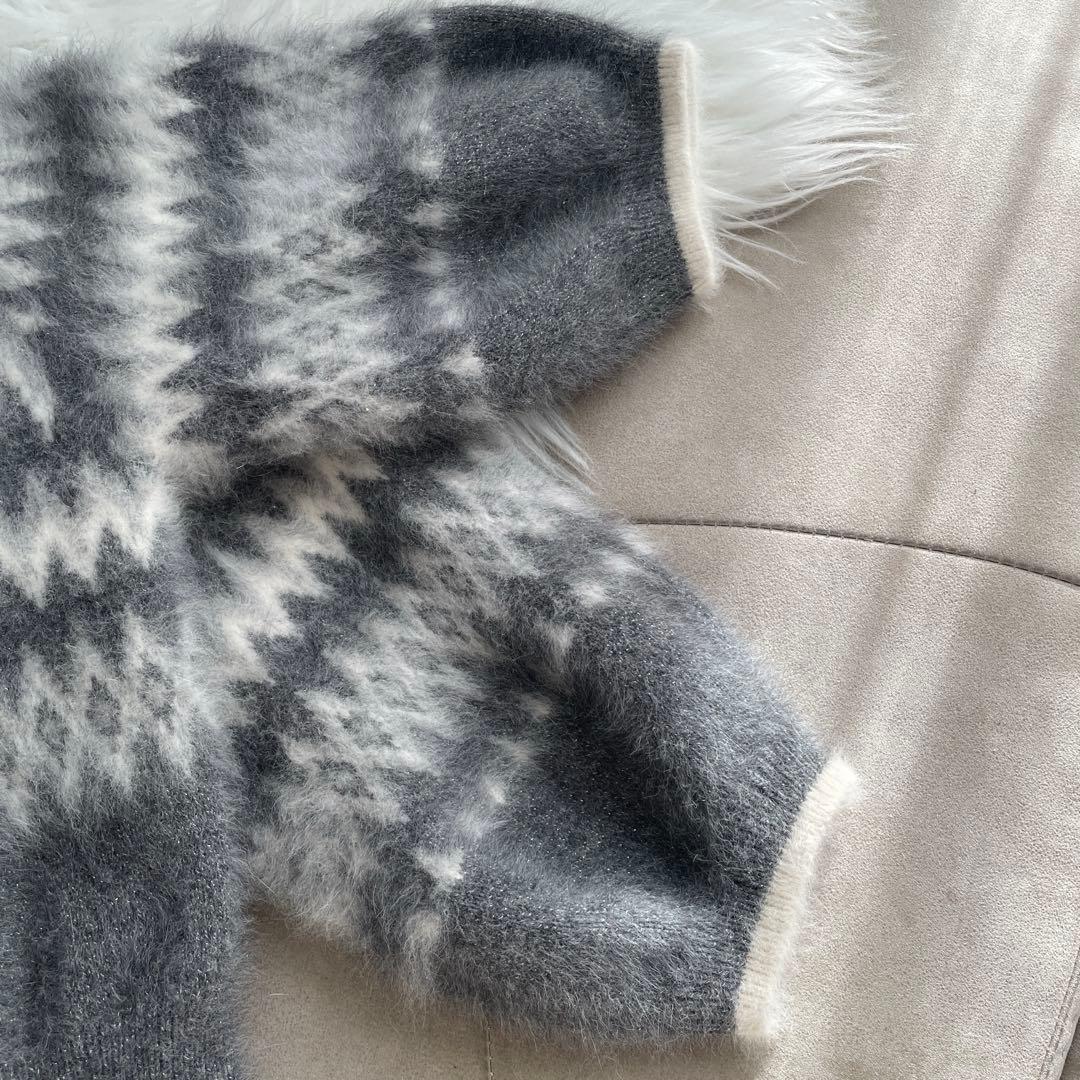 ラルです　今期　UNITED ARROWS フォックスカシミヤ ニット