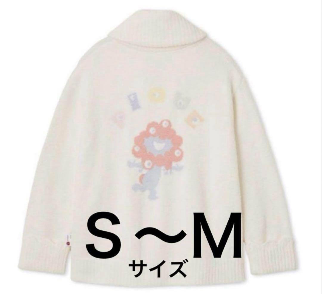 万博　限定 ジェラピケ ミャクミャク　カーディガン ユニセックス　Ｓ〜Ｍ　新品
