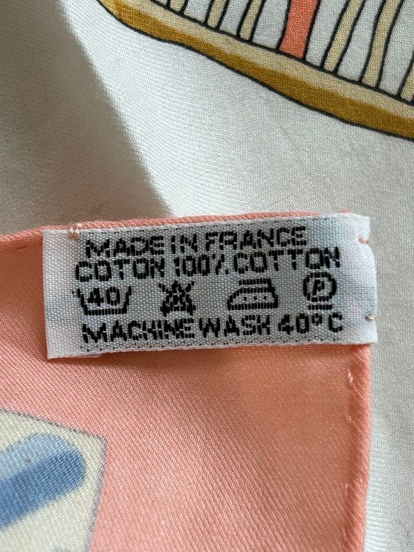 K*様 HERMÈS ビーチテーマ スカーフ