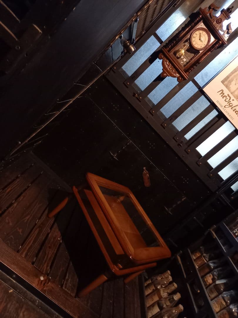 ぴぴ　様売約済　コロニアル　ディスプレイ　ガラス　ウッド　サイドテーブル