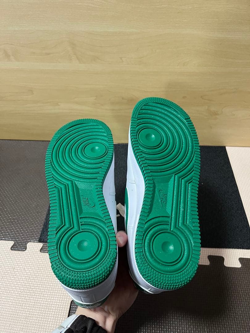 靴 Nike Air Force 1 Low \"White/Malachite\"