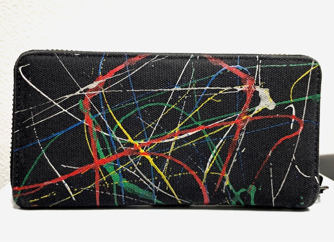 MACROMAURO SPLASH WALLET ブラック