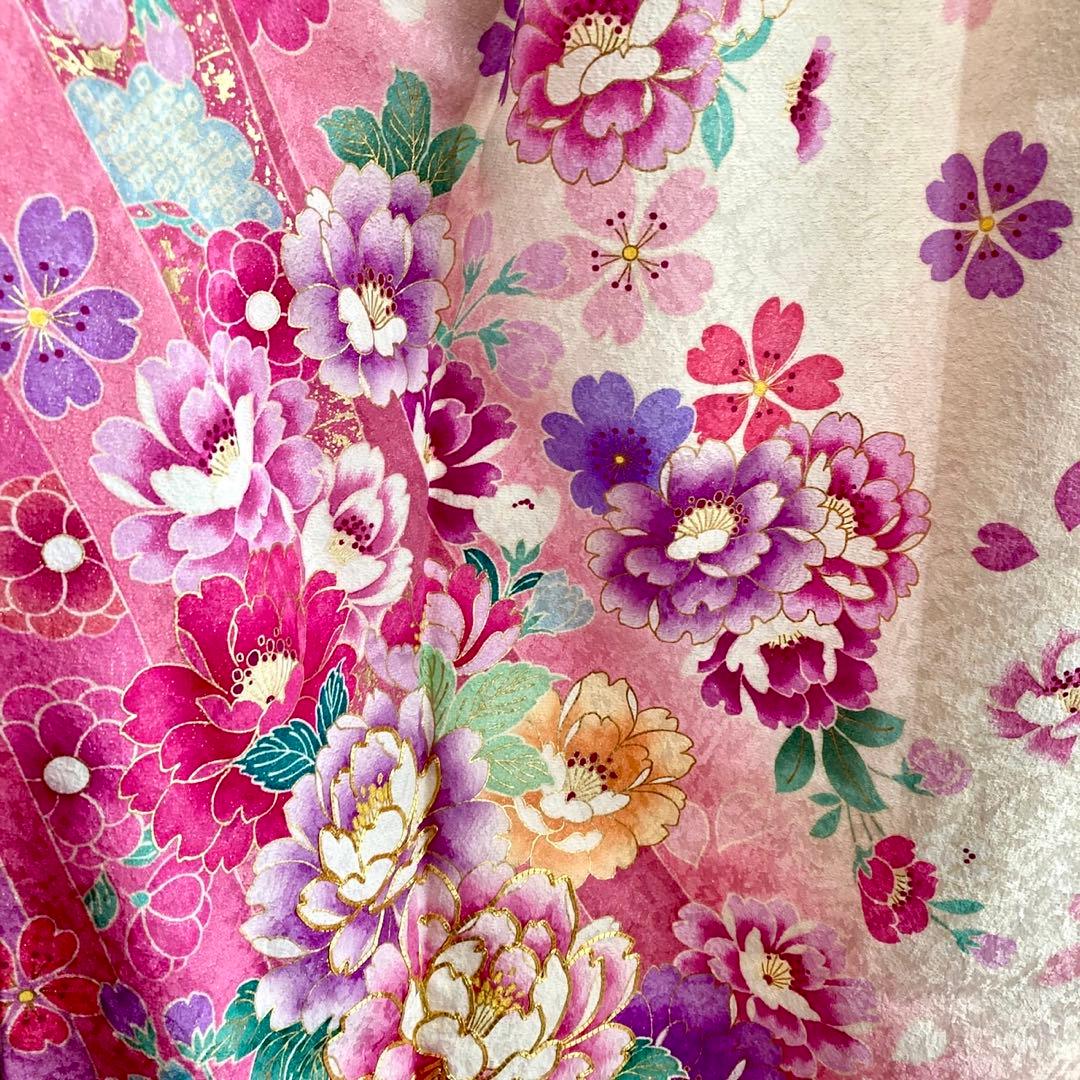 ★ Rily♥さま専用です★華やか 白ピンク 振袖5点セット‼️TM NO116