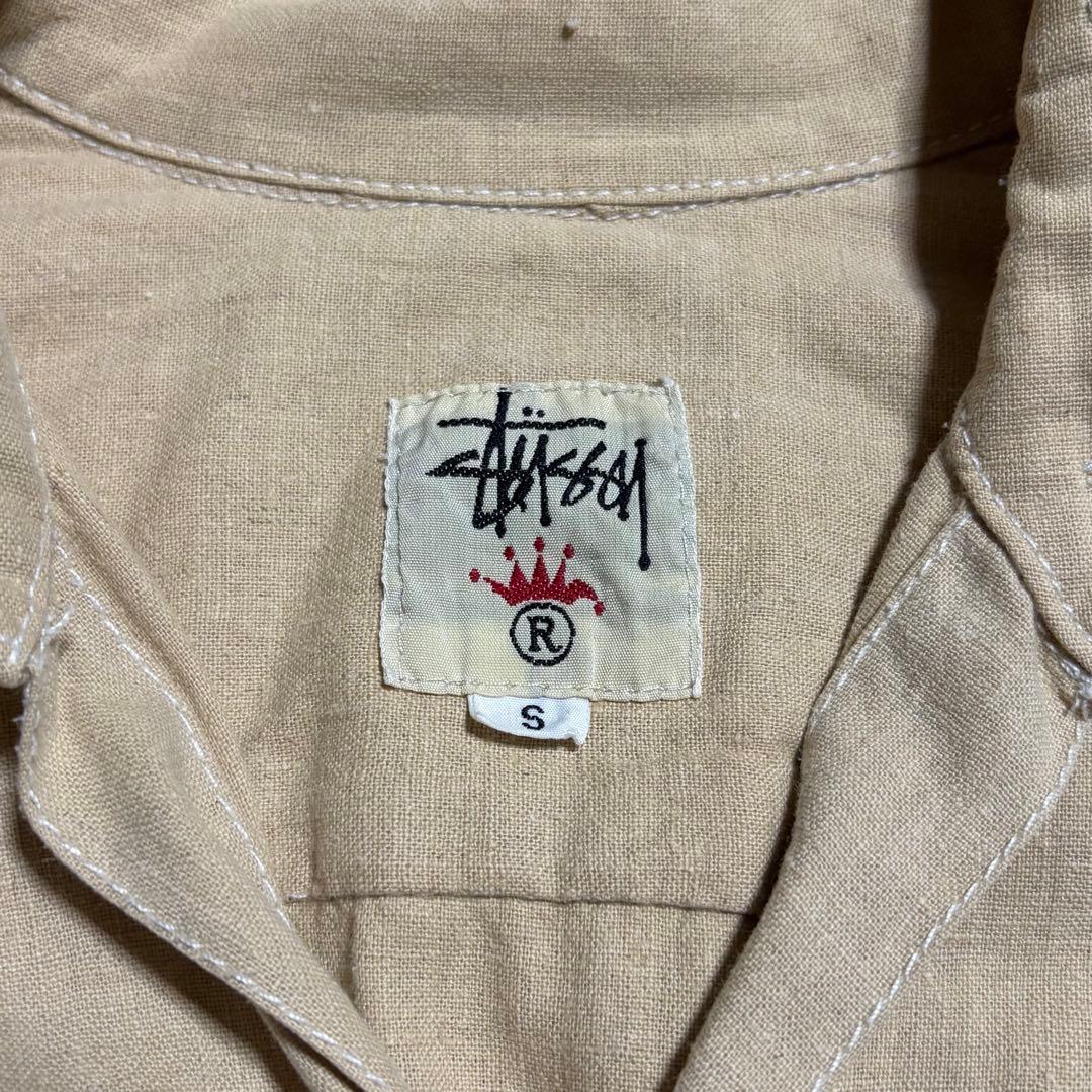 [*s様 90s OLD STUSSY shirt 白タグ オールドステューシー