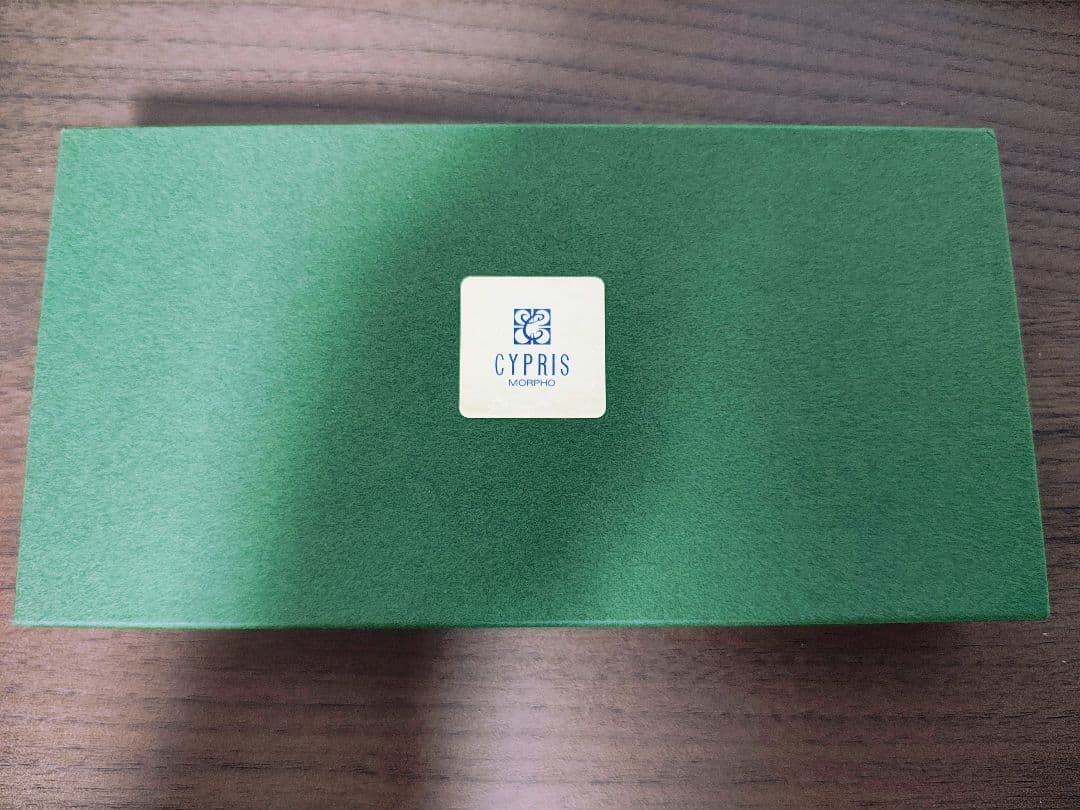 CYPRIS（キプリス）コードバン＆シラサギレザー　ハニーセル長財布