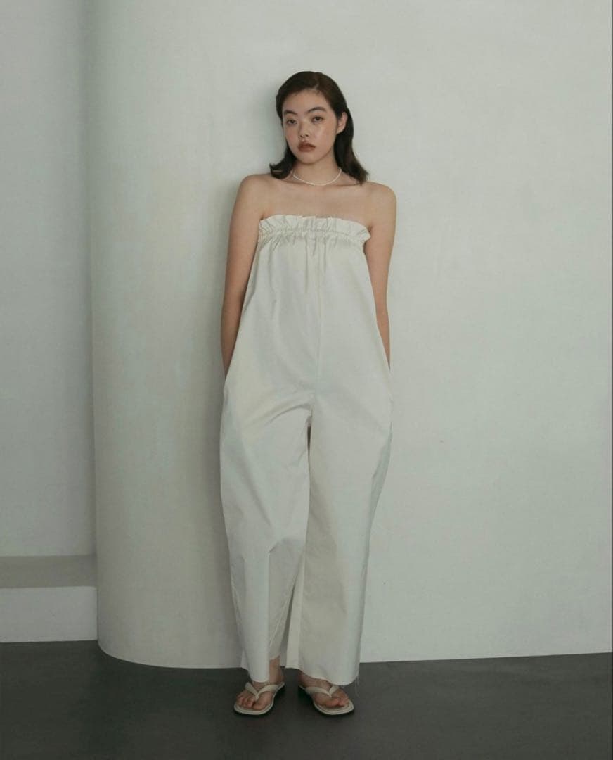 アンヌーク サロペットanuke Cutoff Bare Combinaison