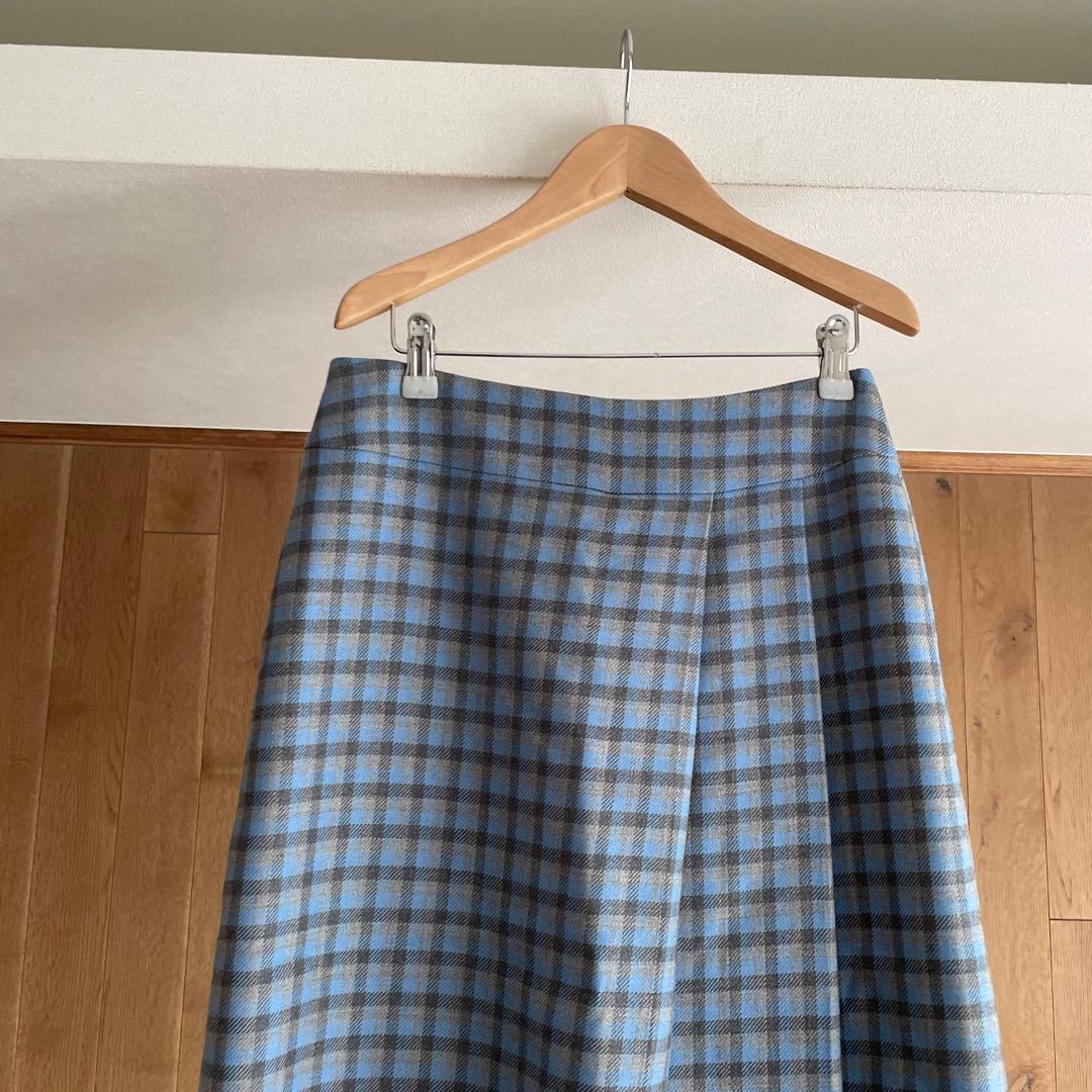 Drawerドゥロワー　チェック　スカート