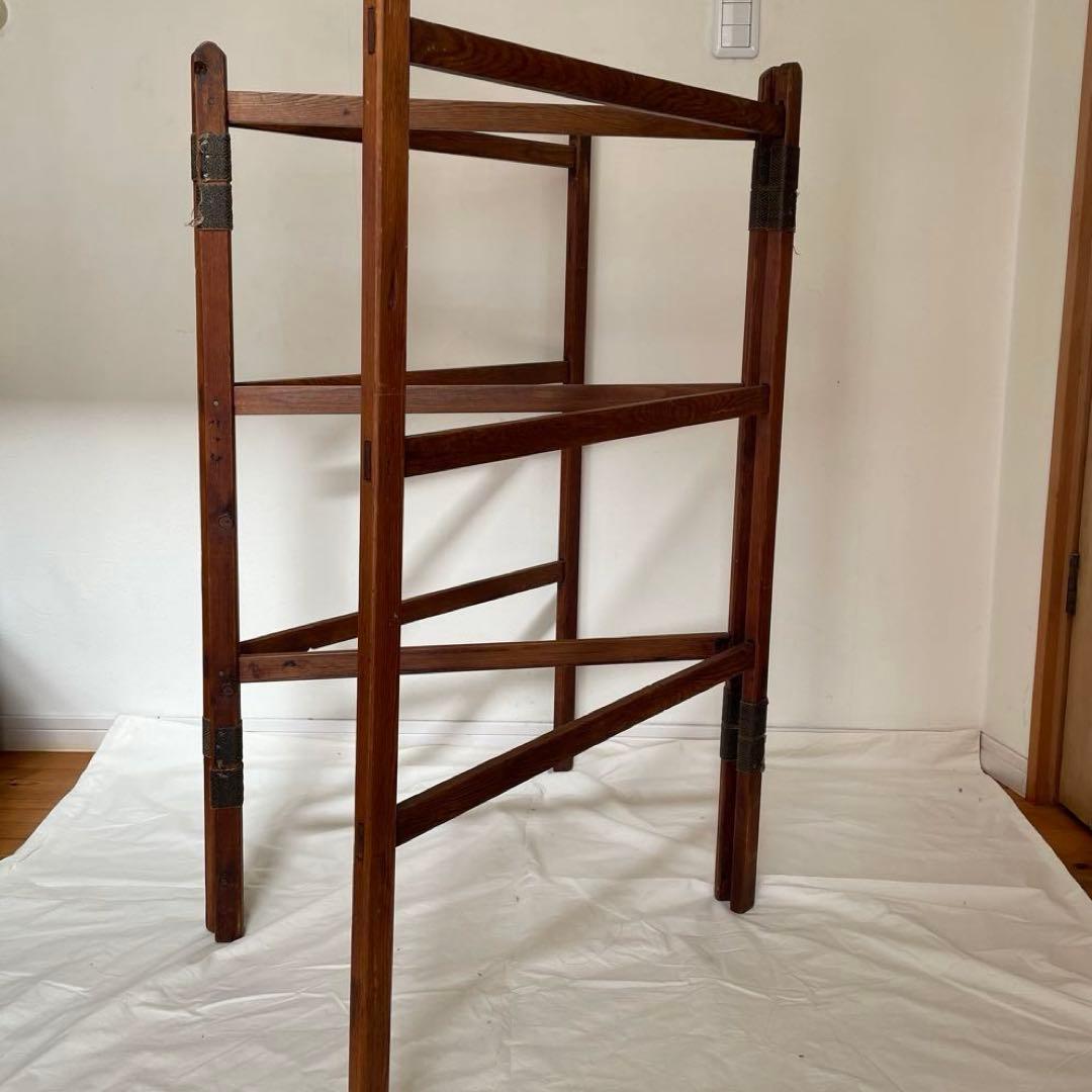 フランスアンティーク　タオルハンガー　物干し　パーテンション