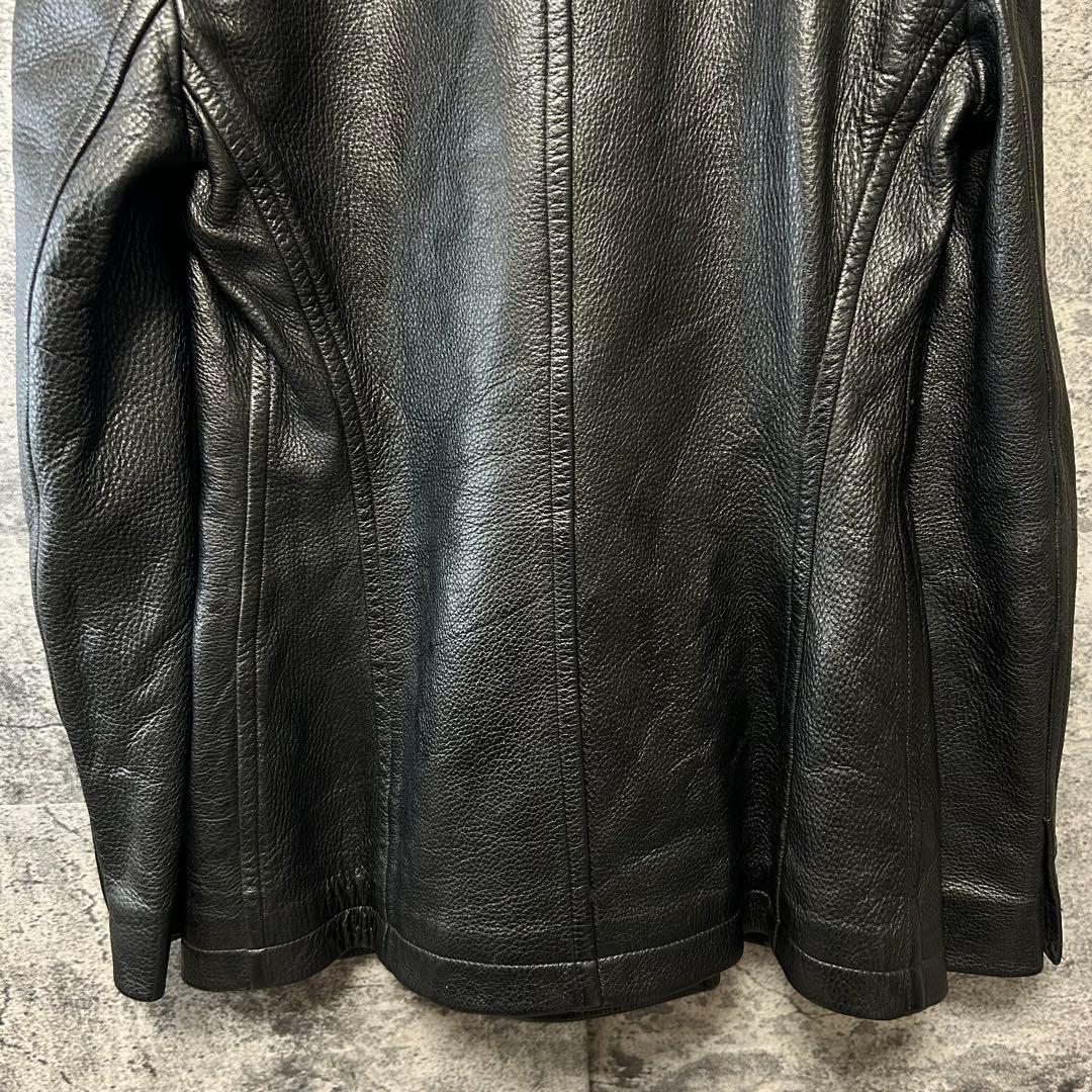 【入手困難】DonnaKaranNewYork レザージャケット　USA製　鹿革