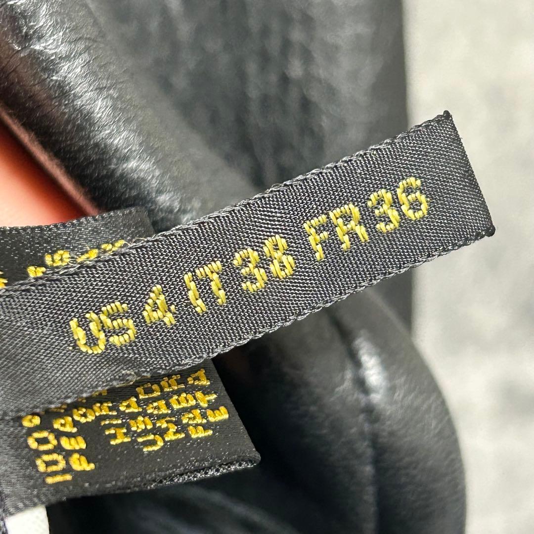 【入手困難】DonnaKaranNewYork レザージャケット　USA製　鹿革