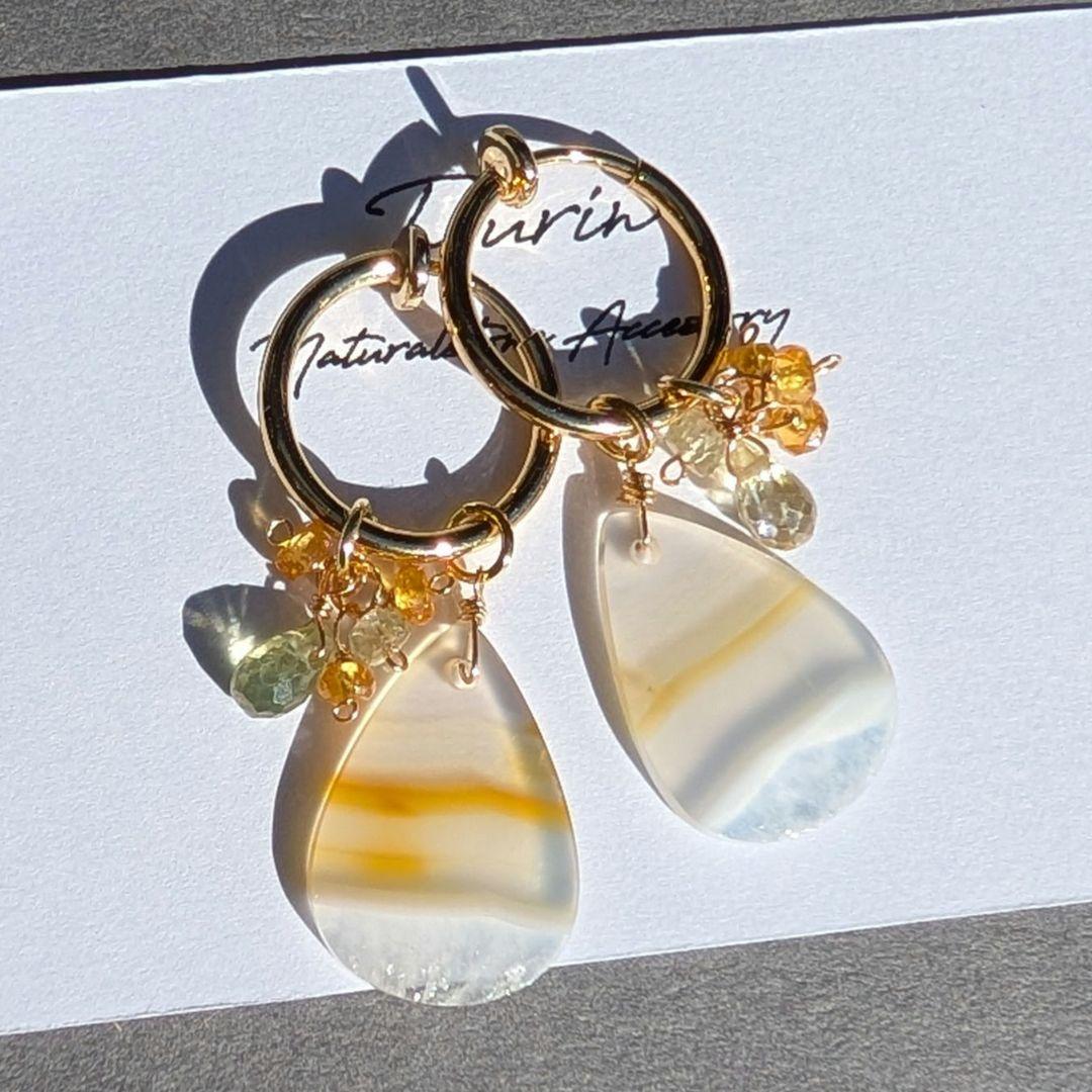 アイリスアゲート ジルコンピアス