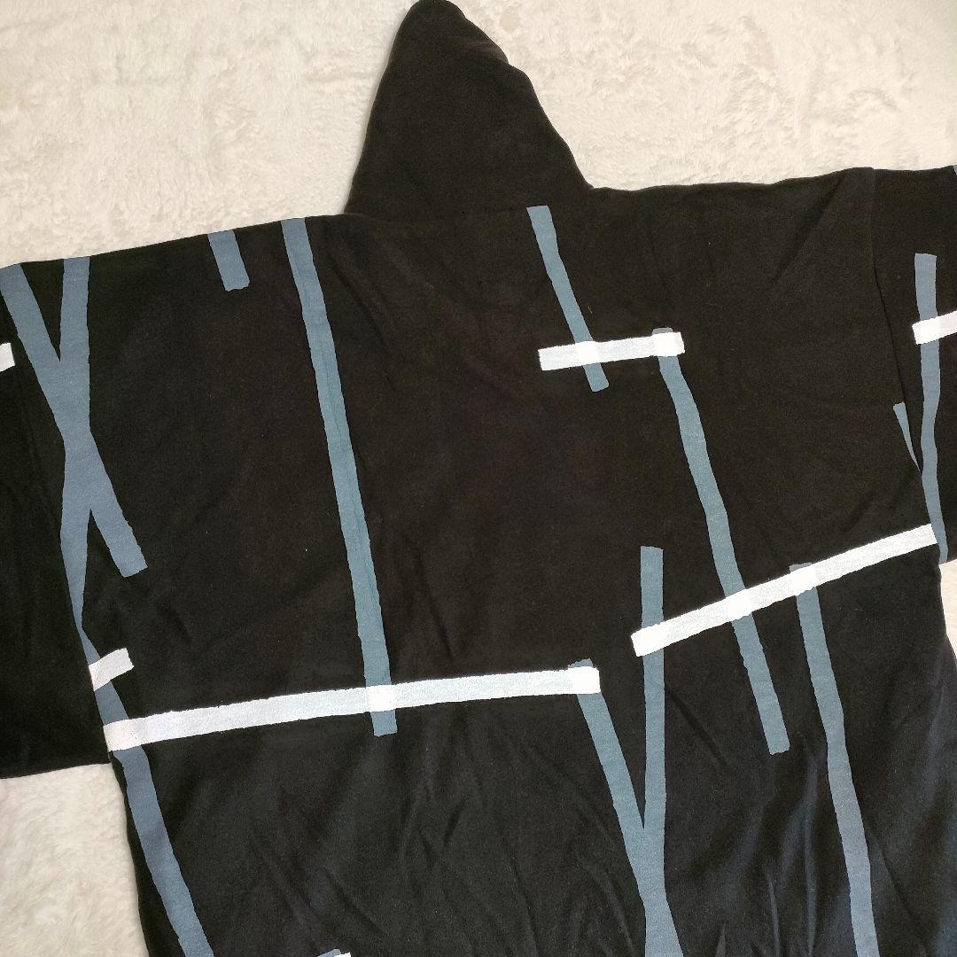 春様【✨新品タグ付✨】SOU・SOU◎圧縮両面編衿巻薙刀長方形衣　鳶と余白濡羽色