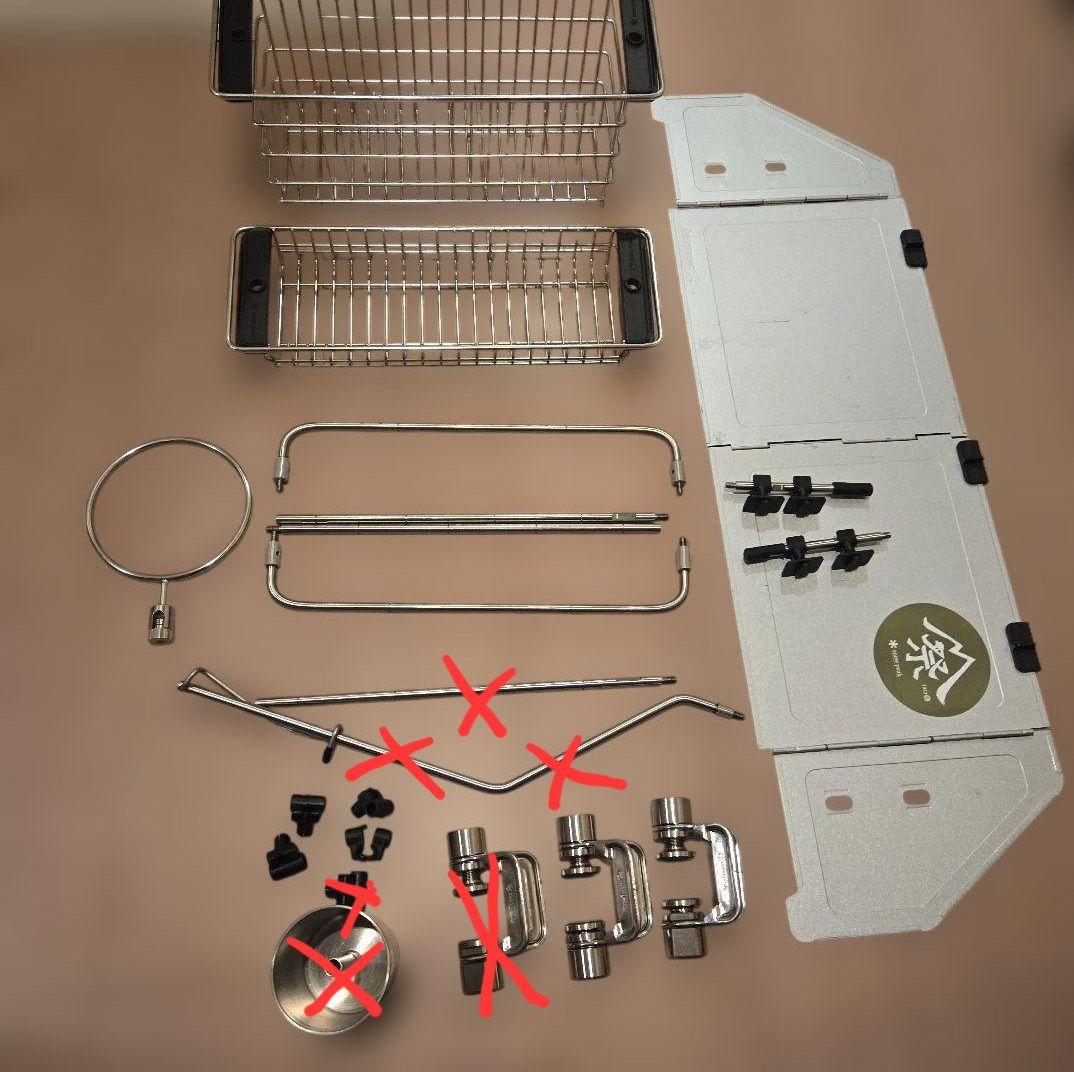 スノーピーク テーブルトップ アーキテクトセット TTA　中古