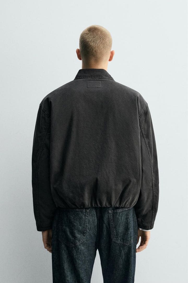 【完売品】 ZARA ファイヤーマンジャケット 新品タグ付き Sサイズ 未使用品