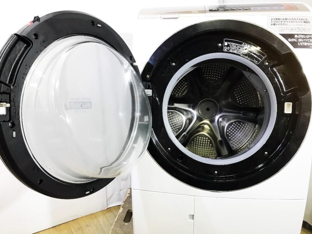 ★美品★日立 11kg ドラム式洗濯乾燥機【BD-SV110BL-N】FK87