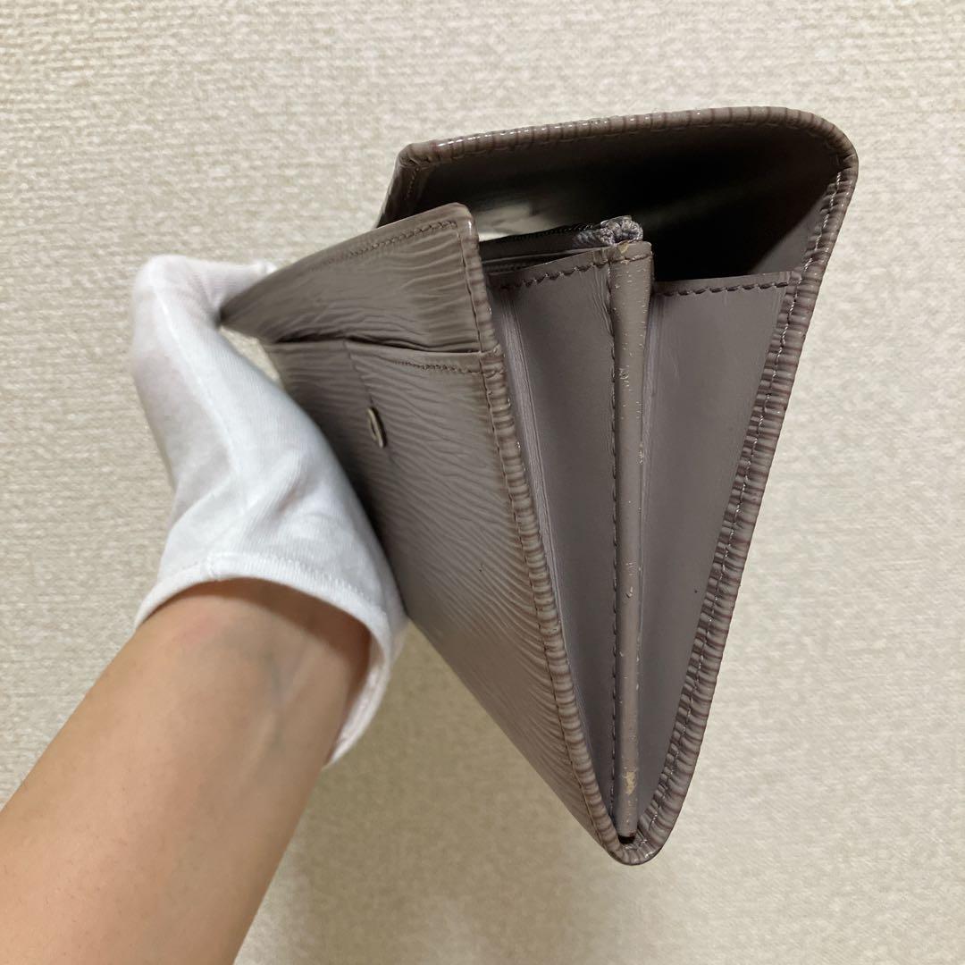 ✨美品✨ルイヴィトン　二つ折り　長財布 ポルトモネ クレディ リラ　グレージュ