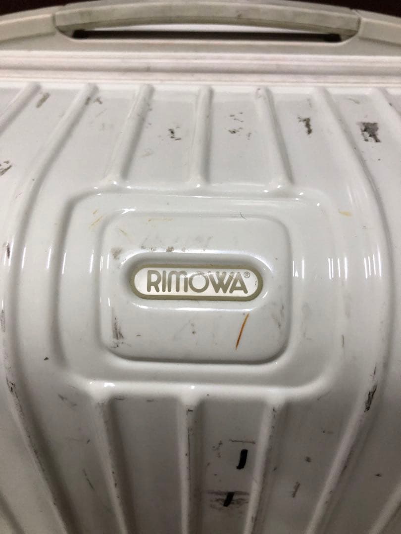 ◇ RIMOWA リモア　スーツケース　キャリーケース　白