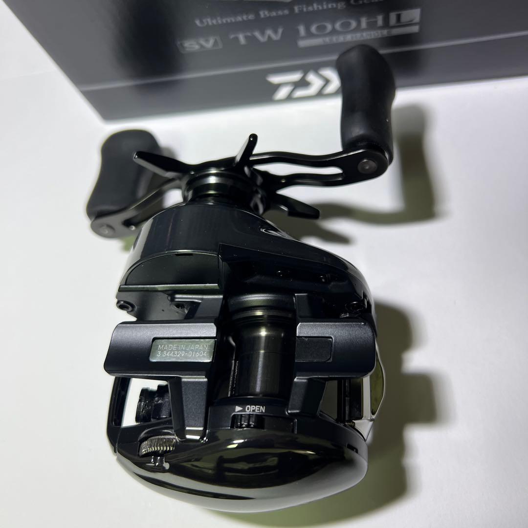 極美品 ダイワ 24 スティーズ SV TW 100HL ジリオン アルファス